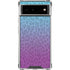 Cheetah Print Purple and Blue Google Pixel 6 Clear Case
